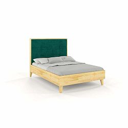 Dvojlôžková posteľ z borovicového dreva Skandica Frida, 160 x 200 cm