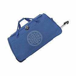 Modrá cestovná taška na kolieskach GERARD PASQUIER Miretto, 45 l