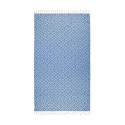 Modrá hammam osuška Kate Louise Bonita, 165 × 100 cm