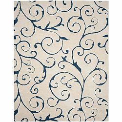 Modro-krémový koberec Safavieh Chester,160 x 228 cm