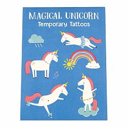Sada 2 listov dočasného tetovania Rex London Magical Unicorn
