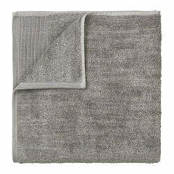 Sivý bavlnený uterák Blomus, 100 x 50 cm