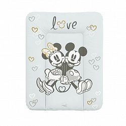 CEBA Podložka prebaľovacia mäkká na komodu (50x70) Disney Minnie & Mickey Grey