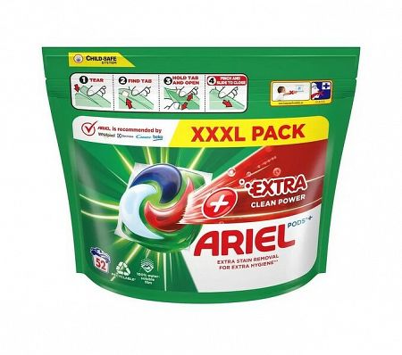 Ariel+ kapsule na pranie Extra Clean 52 ks