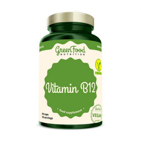 GreenFood Nutrition Vitamin B12 60 kapsúl